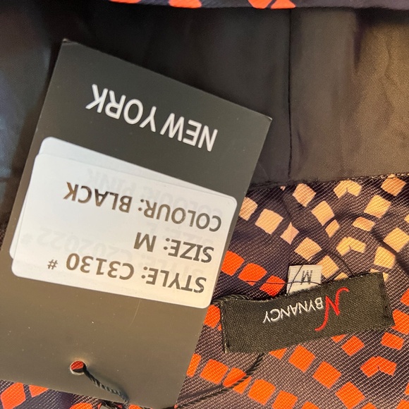 # A106 -  N By NANCY Dopamine Multicolor Geometric Print Skirt   NWT Size M - Picture 4 of 8